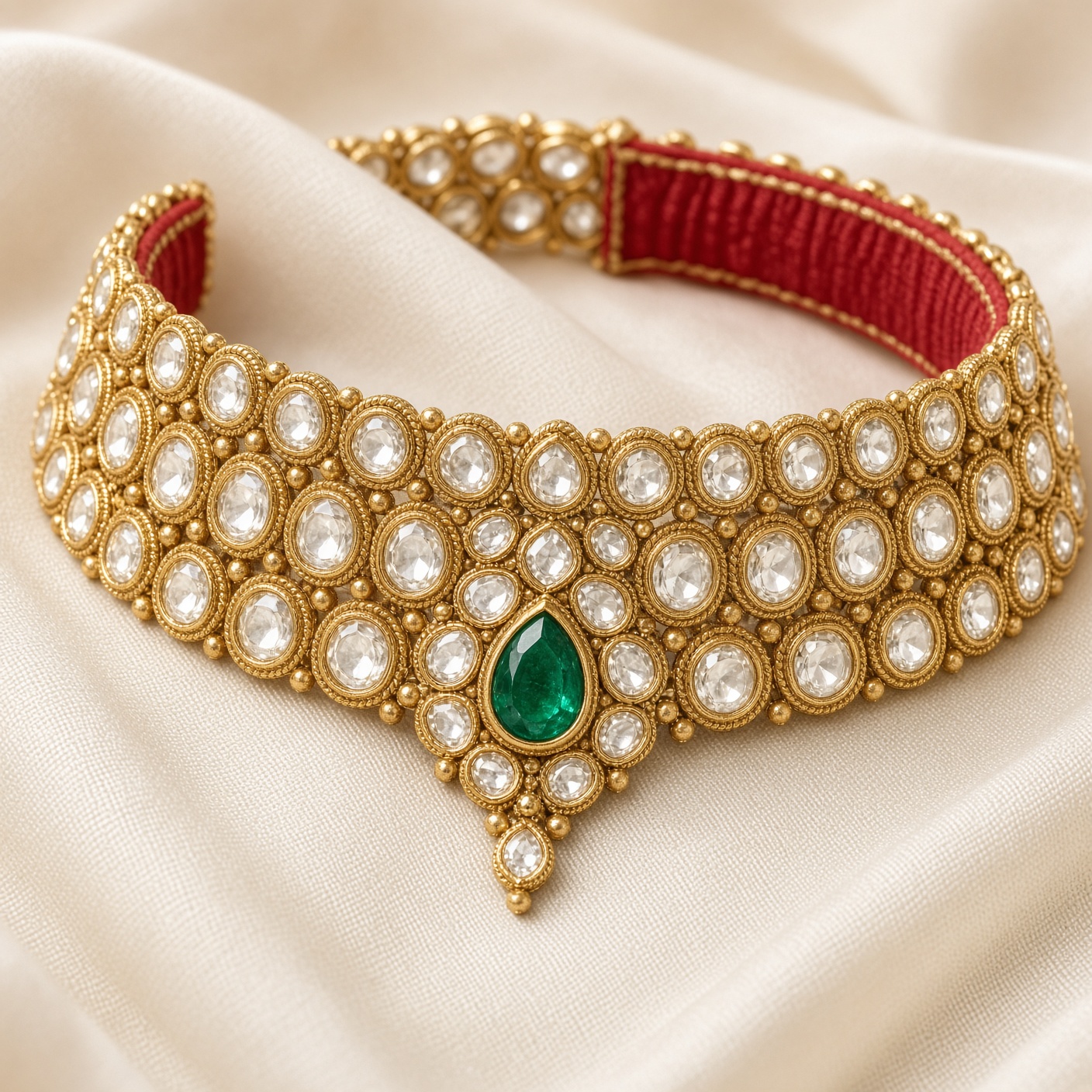 Rajkumari Polki Choker