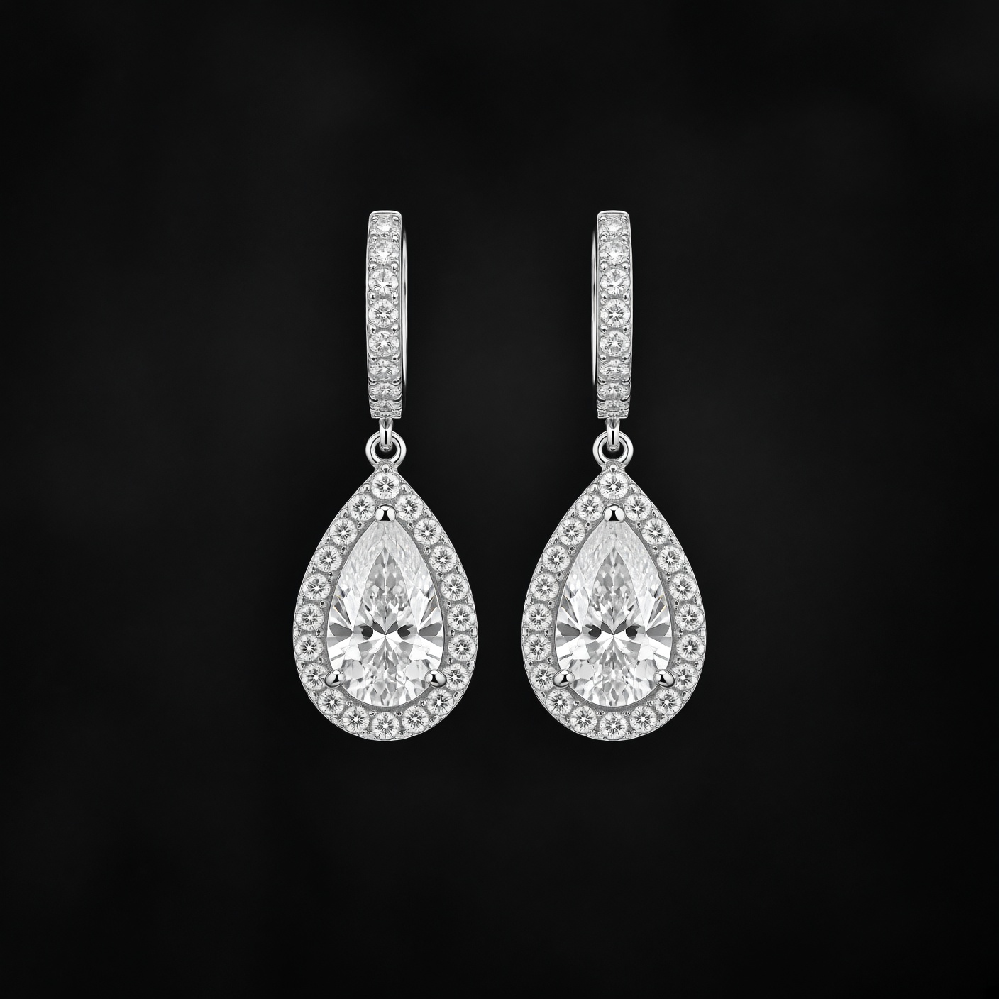 Teardrop Solitaire Danglers